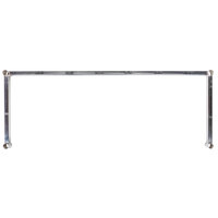 Regency 18 inch x 48 inch Chrome 3-Sided Frame for Wire Shelving