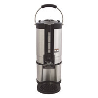 Grindmaster TVSS-1.5 1.5 Gallon Stainless Steel Vacuum Insulated Shuttle with Attached Stand