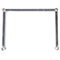 Regency Three-Sided Chrome Epoxy 18 inch x 24 inch Frame for Wire Shelving