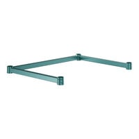 Regency Three-Sided Green Epoxy 18" x 24" Frame for Wire Shelving