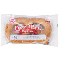 PretzelHaus 6 oz. Individually Wrapped Lightly Salted Pretzel - 50/Case