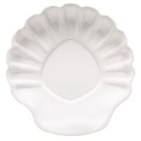 GET SH-10-W Creative Table 10 inch White Shell Plate - 12/Case