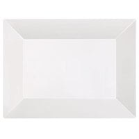 GET ML-99-W Bake and Brew 24" x 18" White Rectangular Wide Rim Display Tray