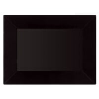 GET ML-99-BK Bake and Brew 24" x 18" Black Rectangular Wide Rim Display Tray