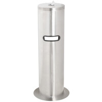 WipesPlus Powder Coated Floor Dispenser Station with Trash Can