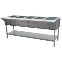 Eagle Group DHT5 Open Well Five Pan Electric Hot Food Table - 240V