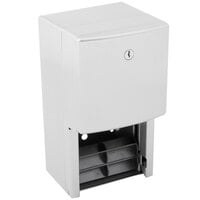 Bobrick B-4288 ConturaSeries Surface-Mounted Multi Roll Toilet Tissue Dispenser with Satin Finish