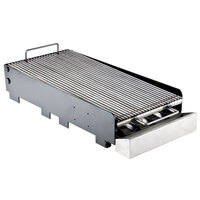 23 1/2" x 24" x 5" Add-On Charbroiler