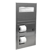 thumbnail image 2 of Bobrick 3944 - ClassicSeries Recessed Convertible Paper Towel Dispense 2 of 9