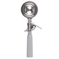 Vollrath 47140 Jacob's Pride #8 Gray Thumb Press Disher - 4 oz.