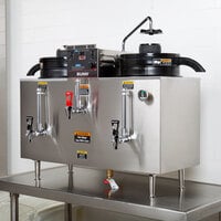 Bunn 20500.0001 U3 Twin 3 Gallon Coffee Machine Urn - 120/240V