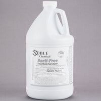 Noble Chemical 1 Gallon / 128 oz. Bacti-Free Concentrated Third Sink Sanitizer