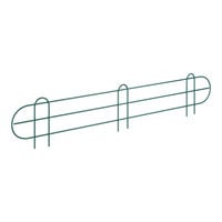Regency 33 5/8" x 5 15/16" Green Epoxy Wire Shelf Ledge For 36" Wire Shelving