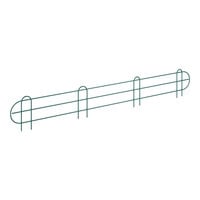 Regency 45 5/8" x 5 15/16" Green Epoxy Wire Shelf Ledge For 48" Wire Shelving