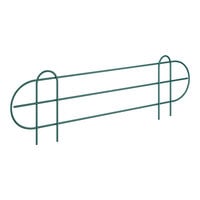 Regency 21 5/8" x 5 15/16" Green Epoxy Wire Shelf Ledge For 24" Wire Shelving