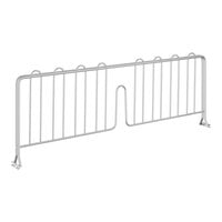 Regency 8" x 24" Chrome Wire Shelf Divider