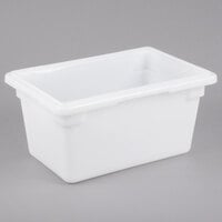 Cambro 12189P148 18" x 12" x 9" White Poly Food Storage Box