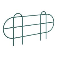 Regency 11 5/8" x 5 15/16" Green Epoxy Wire Shelf Ledge For 14" Wire Shelving