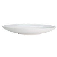 CAC RCN-B416 32 oz. Bright White Rolled Edge Porcelain Gondola Bowl - 12/Case