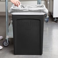 Rubbermaid® Marshal® 15 Gallon Round Trash Can (#FG816088BLA