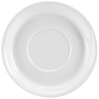 CAC COL-2 C.A.C. Collection Bright White 5 1/2" Saucer - 36/Case