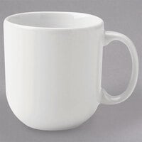 Homer Laughlin by Steelite International HL20406800 Ameriwhite Alexa 14 oz. Bright White China Cafe Mug - 12/Case
