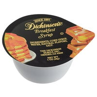 Dickinson's Breakfast Syrup 1 oz. Portion Cup - 100/Case