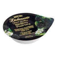 Dickinson's .5 oz. Seedless Blackberry Preserves Portion Cups - 200/Case