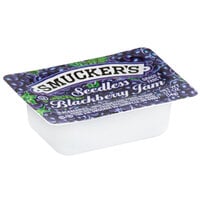 Smucker's Seedless Blackberry Jam .5 oz. Portion Cups - 200/Case