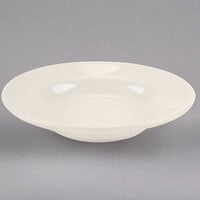 Homer Laughlin HL25100 5 oz. Ivory (American White) Rolled Edge China Soup Bowl - 36/Case