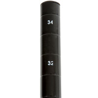 Regency 34 inch NSF Black Epoxy Post