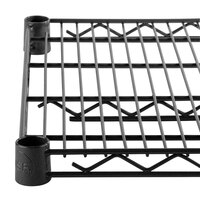 Regency 14" x 48" NSF Black Epoxy Wire Shelf