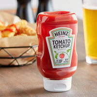 Heinz 14 oz. Upside Down Squeeze Bottle Ketchup