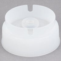 Tablecraft 63TSVN INVERTAtop White Replacement ValveTop for Inverted or Squeeze Bottles with 63 mm Opening - 12/Pack