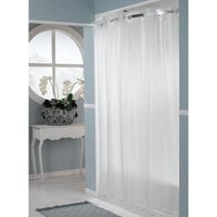 It's A Snap! RBH14HH12 Frost PEVA One PLANET Shower Curtain Liner with Magnets - 70" x 54"