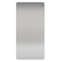Excel 89S XLERATOR® Stainless Steel Antimicrobial Wall Guard for Hand Dryers - 2/Pack