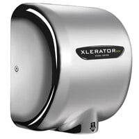 Excel XL-C-ECO 110/120 XLERATOReco® Chrome Plated Cover Energy Efficient No Heat Hand Dryer - 110/120V, 500W