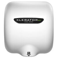 Excel XL-BW-ECO 110/120 XLERATOReco® White Thermoset Resin Cover Energy Efficient No Heat Hand Dryer - 110/120V, 500W