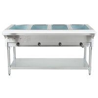 Eagle Group DHT4 Open Well Four Pan Electric Hot Food Table - 208V