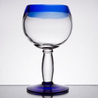 Stemless Martini Glasses with Cobalt Blue Bases, Set of 6 – The Standing  Rabbit