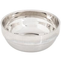 American Metalcraft SDWB45 10 oz. Round Double Wall Stainless Steel Serving Bowl