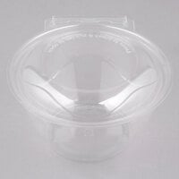 Polar Pak Clear Tamper-Resistant, Tamper-Evident 32 oz. Round Bowl with Lid - 150/Case