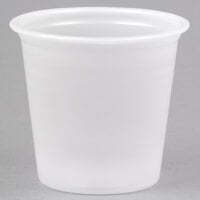 Solo P125N 1.25 oz. Translucent Plastic Souffle / Portion Cup - 2500/Case