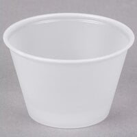 Solo P400N 4 oz. Translucent Polystyrene Souffle / Portion Cup - 2500/Case