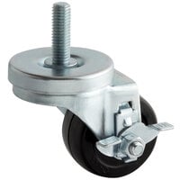 Turbo Air 30265H0200 Equivalent 2 1/2 inch Swivel Stem Caster with Brake