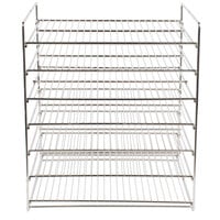 Hatco FSDT7SMP 7-Shelf Multi-Purpose Display Rack for FSDT Holding and Display Cabinets