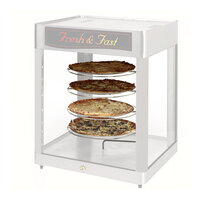 Hatco FSDT5TCR 5-Tier Circle Rack With Pizza Pan Retainers for FSDT Holding and Display Cabinets