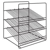 Hatco FSDT3SAR 3-Shelf Angle Display Rack for FSDT Holding and Display Cabinets