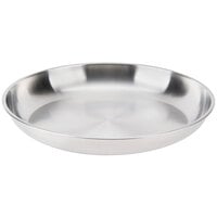 American Metalcraft SSEA18 Stainless Steel Seafood Tray - 17 3/4 inch X 1 1/2 inch