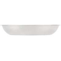 American Metalcraft SSEA14 Stainless Steel Seafood Tray - 13 3/4 inch X 1 1/2 inch